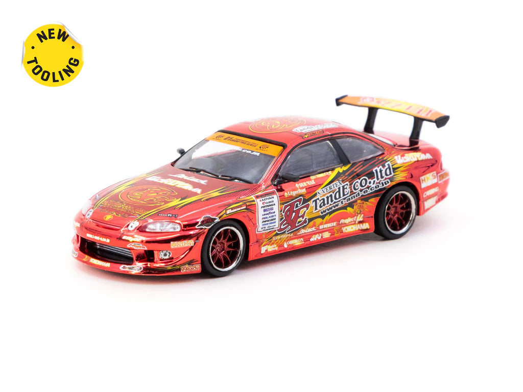 [Pre Order, Free Shipping] Tarmac Works 1/64 Vertex Ridge TE3006 Soarer Chrome Red - Tokyo Auto Salon 2026 Special Edition - GLOBAL64