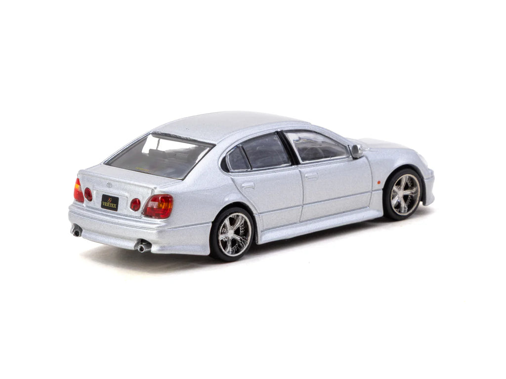 [Pre Order] Tarmac Works - VERTEX Toyota Aristo JZS161 Silver - GLOBAL64