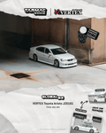 [Pre Order, Box] Tarmac Works - VERTEX Toyota Aristo JZS161 - White