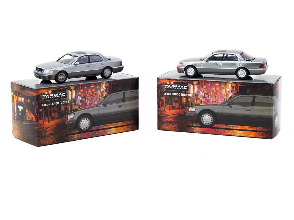 [Pre Order] Tarmac Works - Lexus LS400 Flint Grey - GLOBAL64