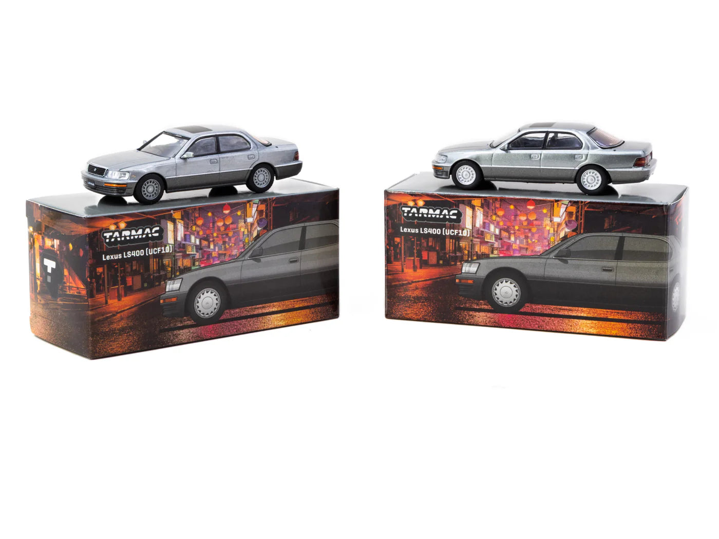 [Pre Order] Tarmac Works - Lexus LS400 Flint Grey - GLOBAL64