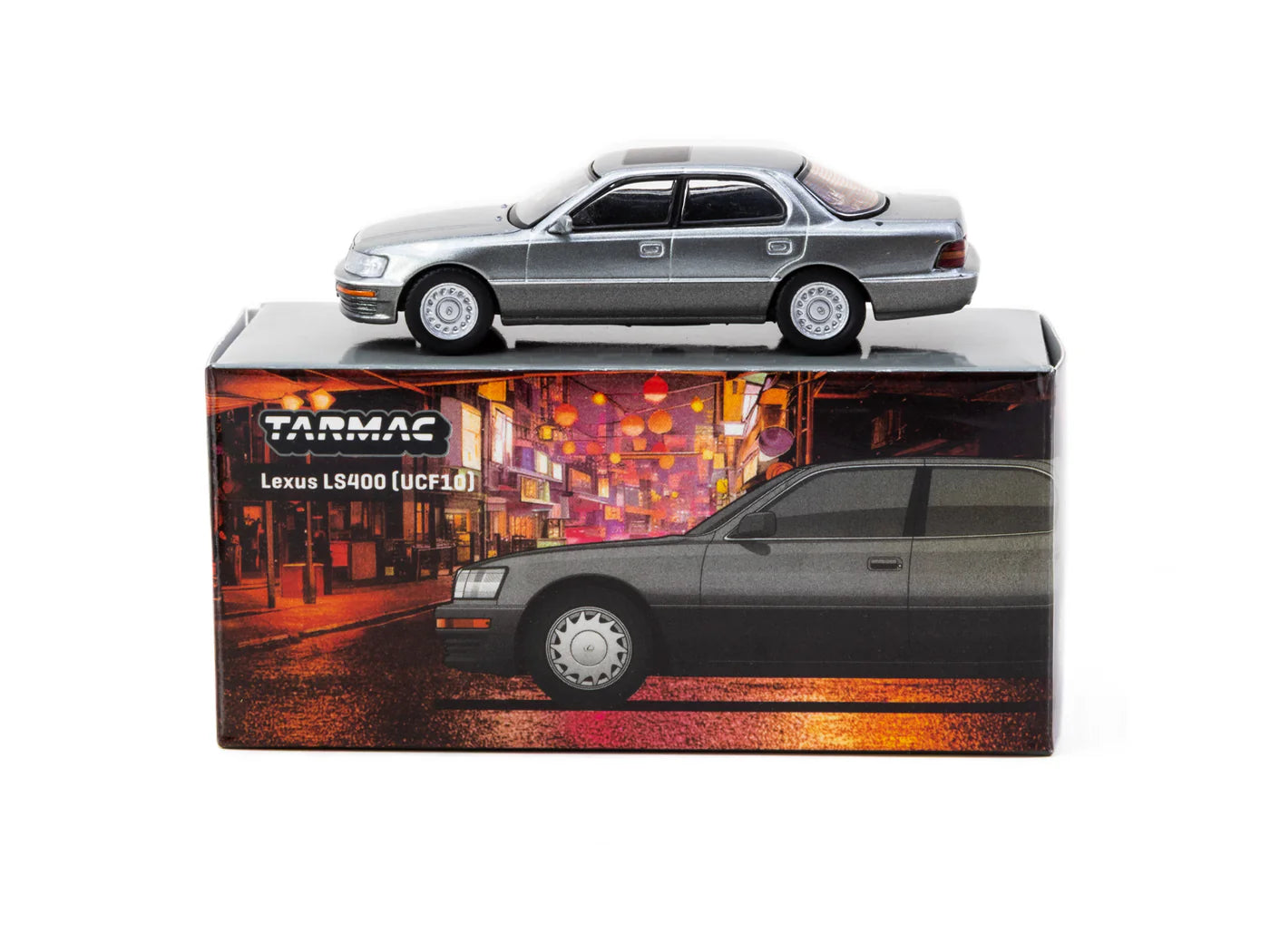 [Pre Order] Tarmac Works - Lexus LS400 Flint Grey - GLOBAL64