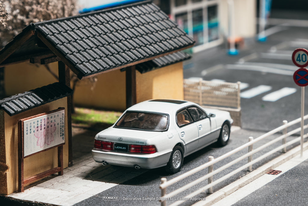 [Pre Order, Box] Tarmac Works - Lexus LS400 (UCF10) - Pearl White