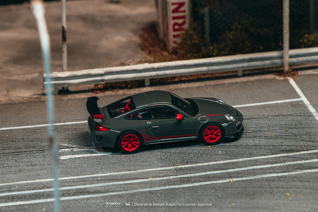 [Pre Order, Box] Tarmac Works - Porsche 911 GT3 RS (997.2) - Grey