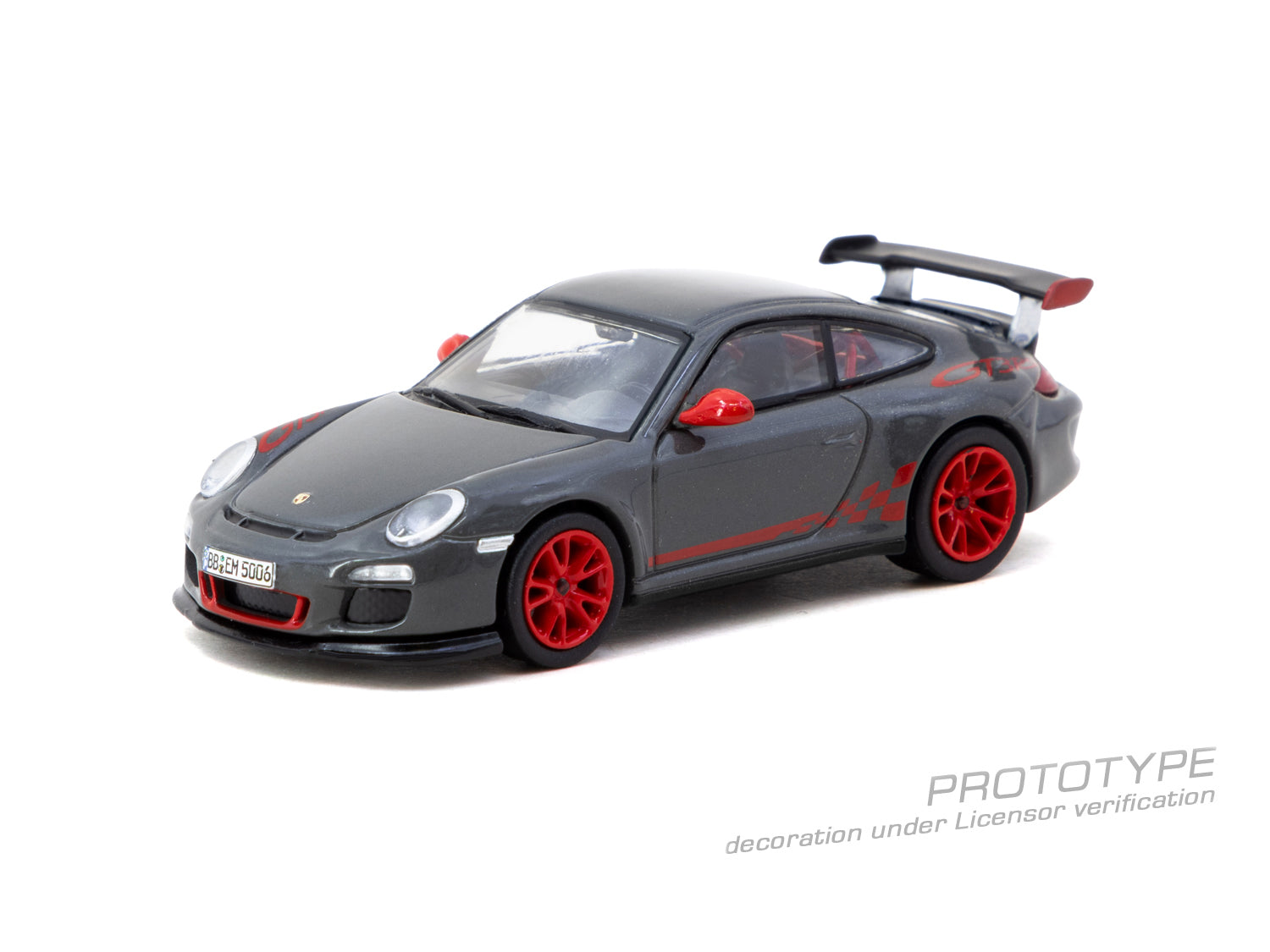 [Pre Order, Box] Tarmac Works - Porsche 911 GT3 RS (997.2) - Grey