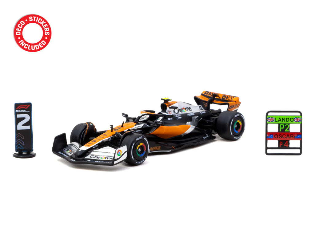 [Pre Order] Tarmac Works X iXO Models - McLaren MCL60 British Grand Prix 2023 Lando Norris - GLOBAL64