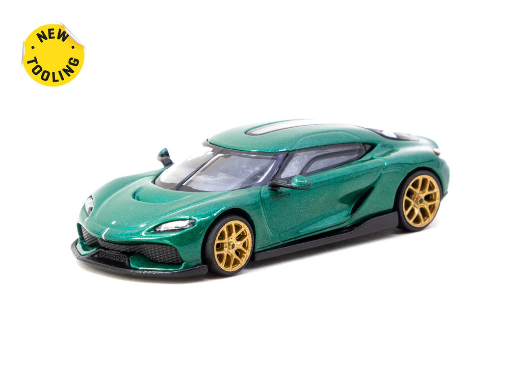 [Pre Order, Free Shipping] Tarmac Works 1/64 Koenigsegg Gemera Green - GLOBAL64