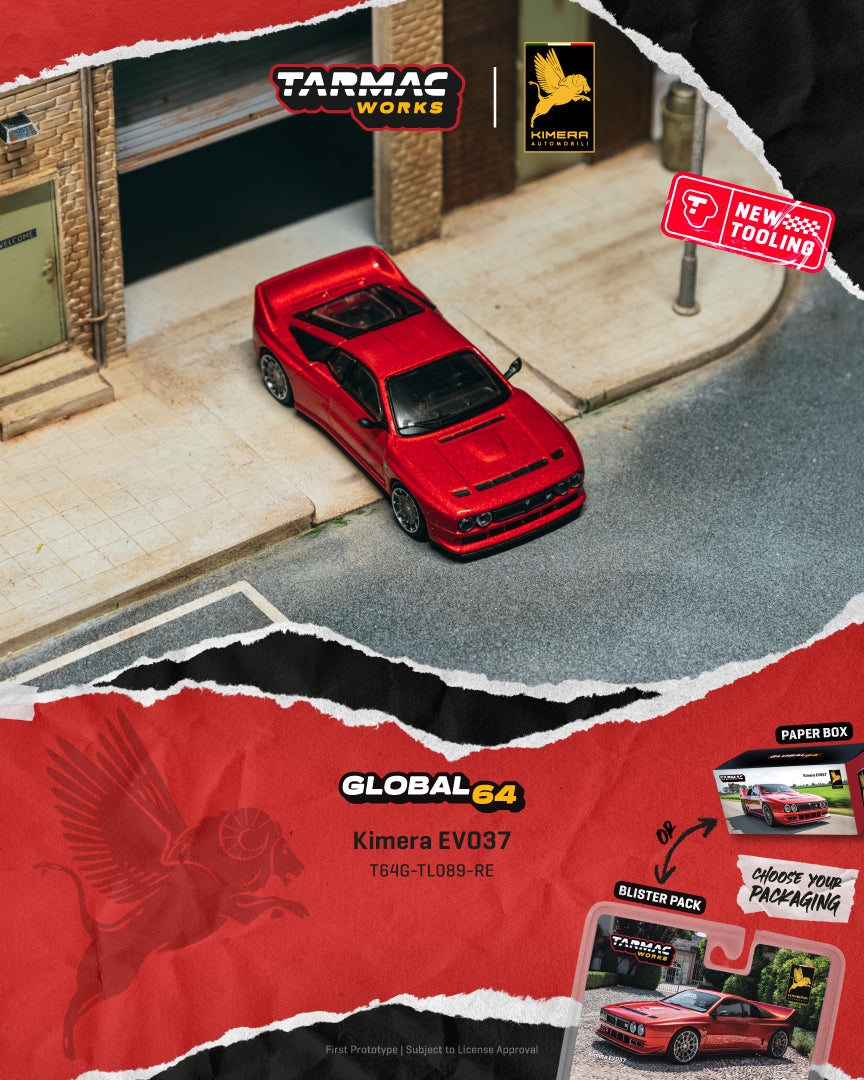 [Pre Order, Box] Tarmac Works - Kimera EVO37 - Red