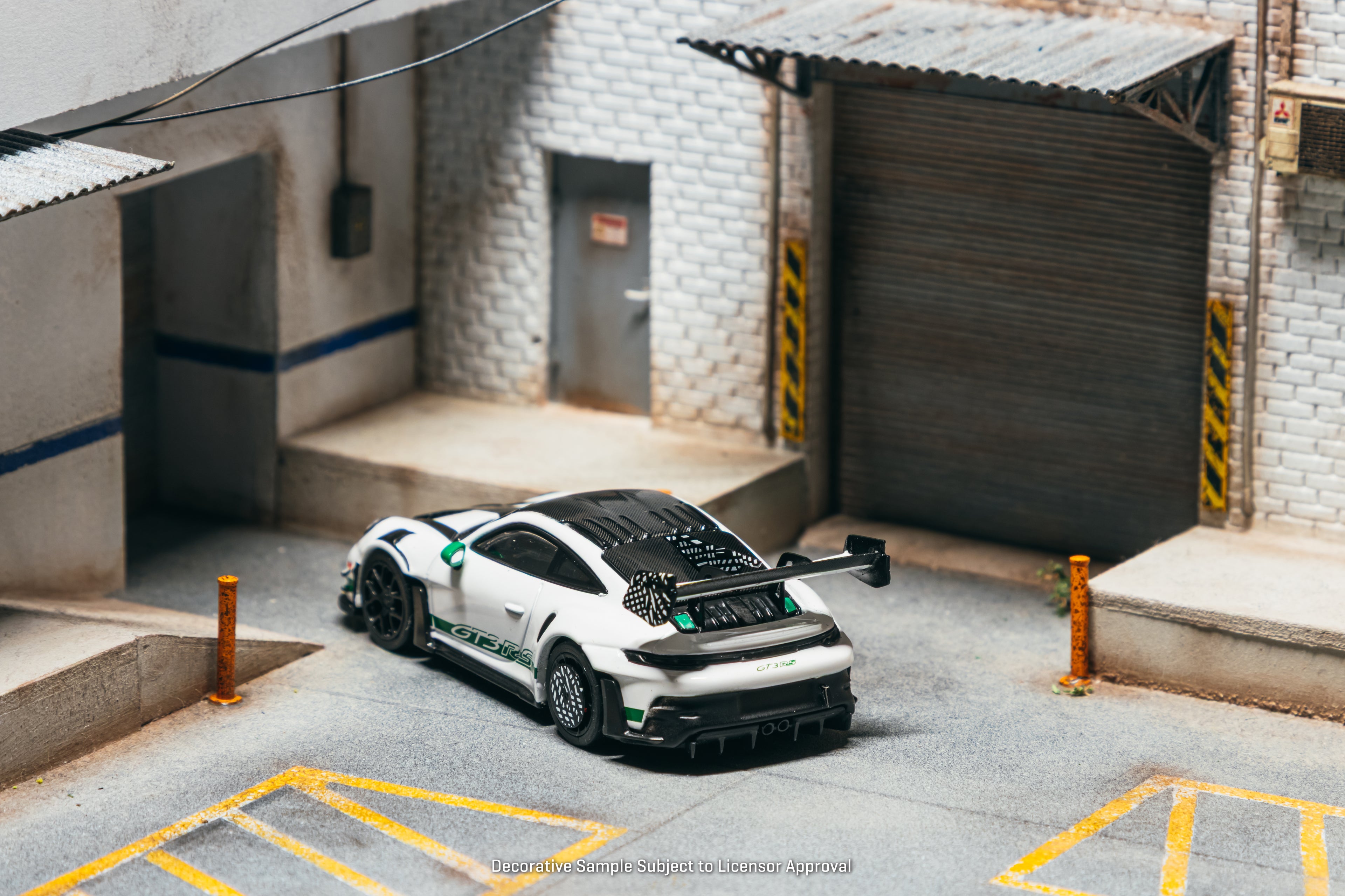 Porsche GT3RS(992.1) Manthey Racing - White Green