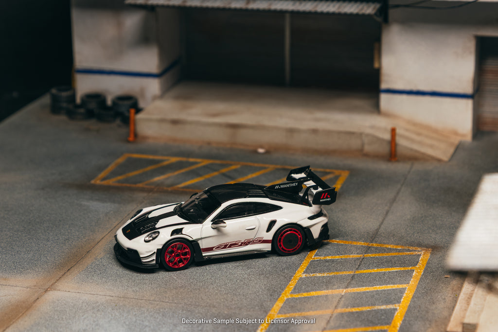 Tarmac Works - Porsche GT3RS (992.1) MR - White Red - Tarmac Special Edition