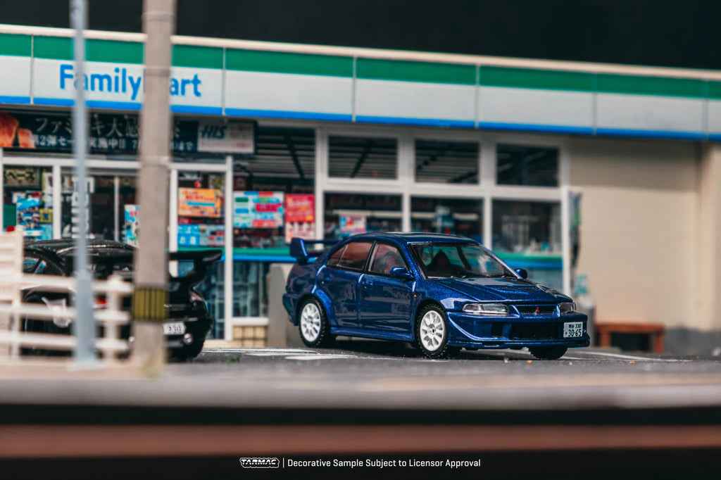 [Pre Order] Tarmac Works - Mitsubishi Lancer Evolution VI Tommi Makinen Edition Blue - ROAD64