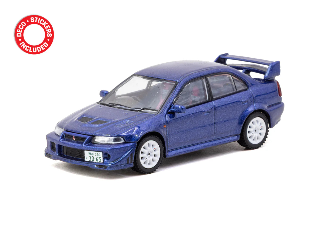 [Pre Order] Tarmac Works - Mitsubishi Lancer Evolution VI Tommi Makinen Edition Blue - ROAD64