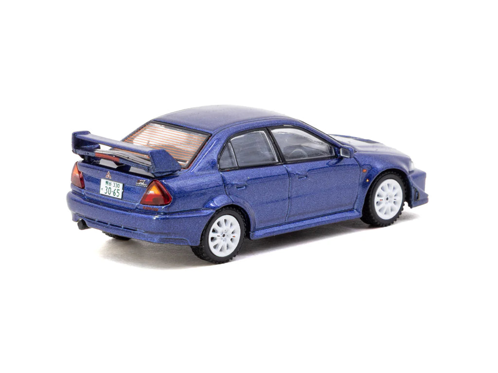 [Pre Order] Tarmac Works - Mitsubishi Lancer Evolution VI Tommi Makinen Edition Blue - ROAD64