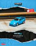 [Pre Order, Box] Tarmac Works - Porsche 911 993 Cup - Riviera blue