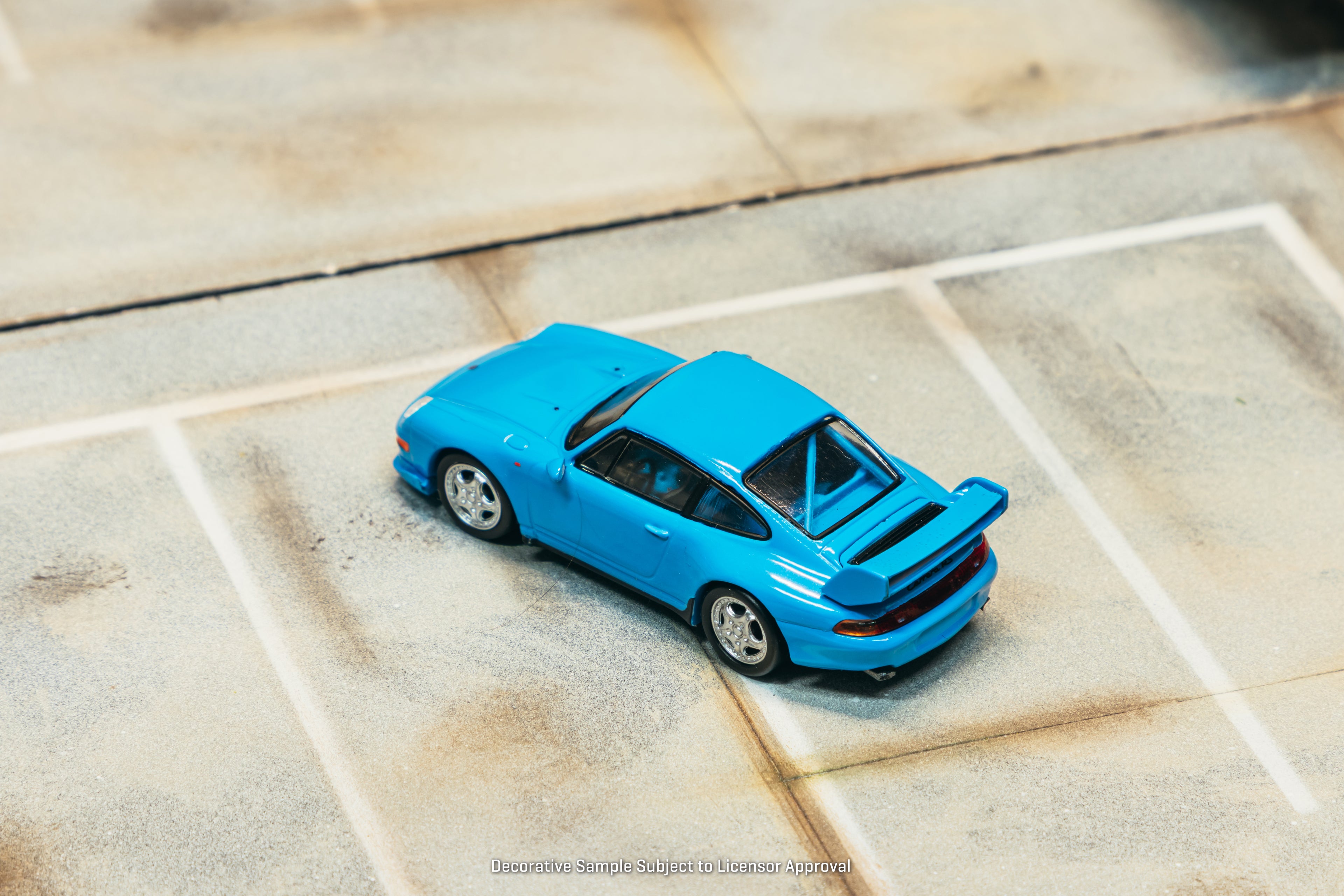[Pre Order, Box] Tarmac Works - Porsche 911 993 Cup - Riviera blue