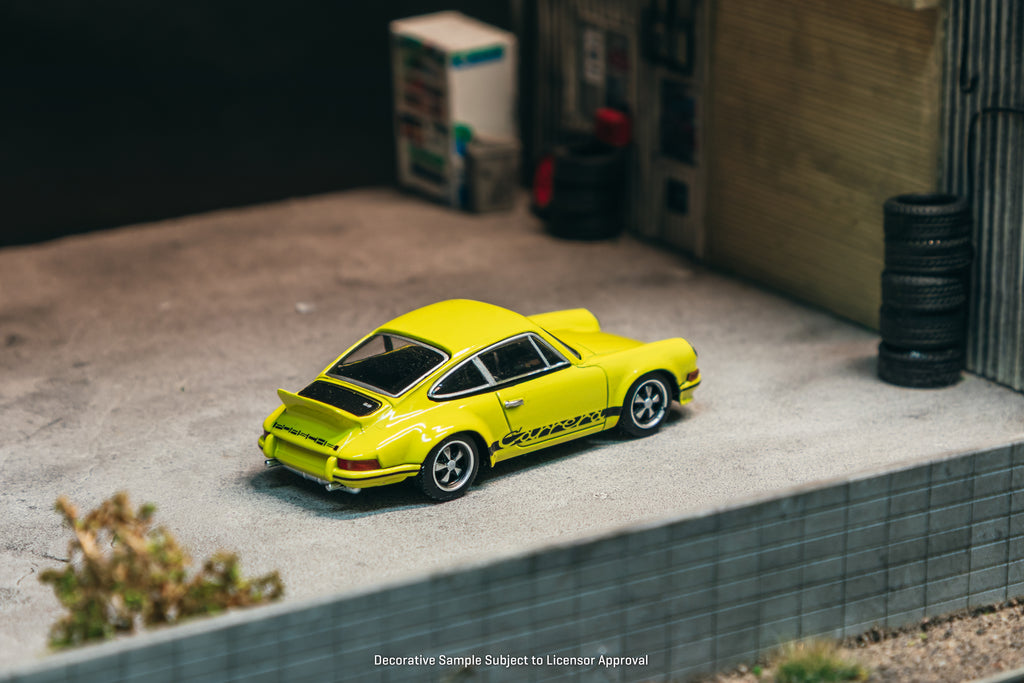 [Pre Order, Box] Tarmac Works - Porsche 911 Carrera RS 2.7 Lightweight - Yellow