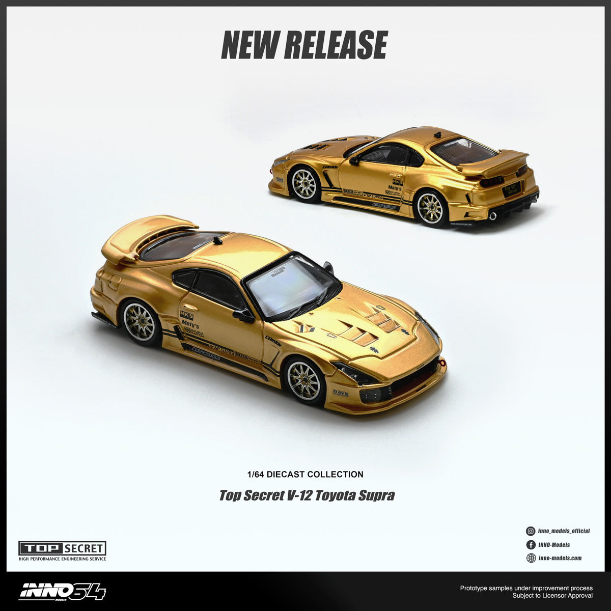 [Pre Order] Inno64 - TOP SECRET V12 SUPRA
