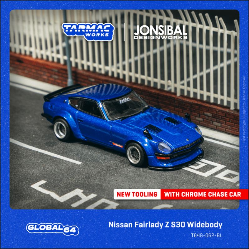 Nissan Fairlady Z S30 Widebody – Designed by Jon Sibal Blue