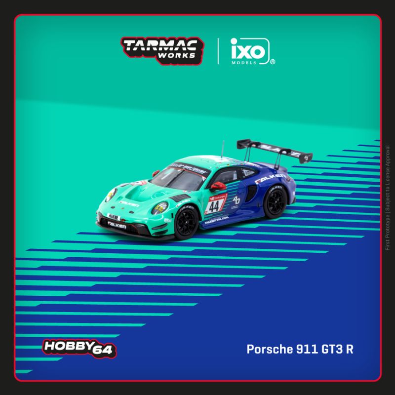 [Unsealed, Mint] Tarmac Works Porsche 911 GT3 R Nurburgring 24h 2023