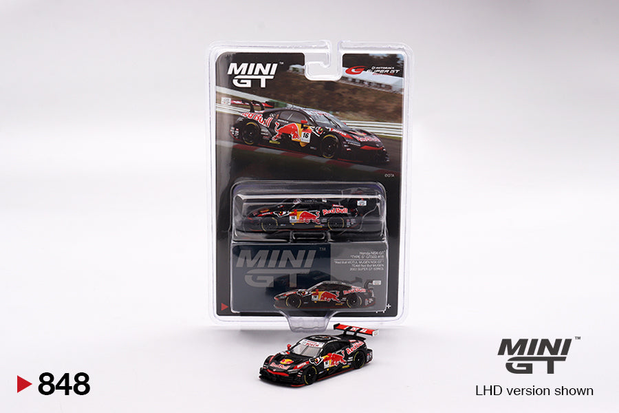 [Pre Order, Box] MiniGT - Honda NSX-GT "TYPE S" GT500 #16 "Red Bull MOTUL MUGEN NSX-GT " TEAM Red Bull MUGEN 2022 SUPER GT SERIES - 7