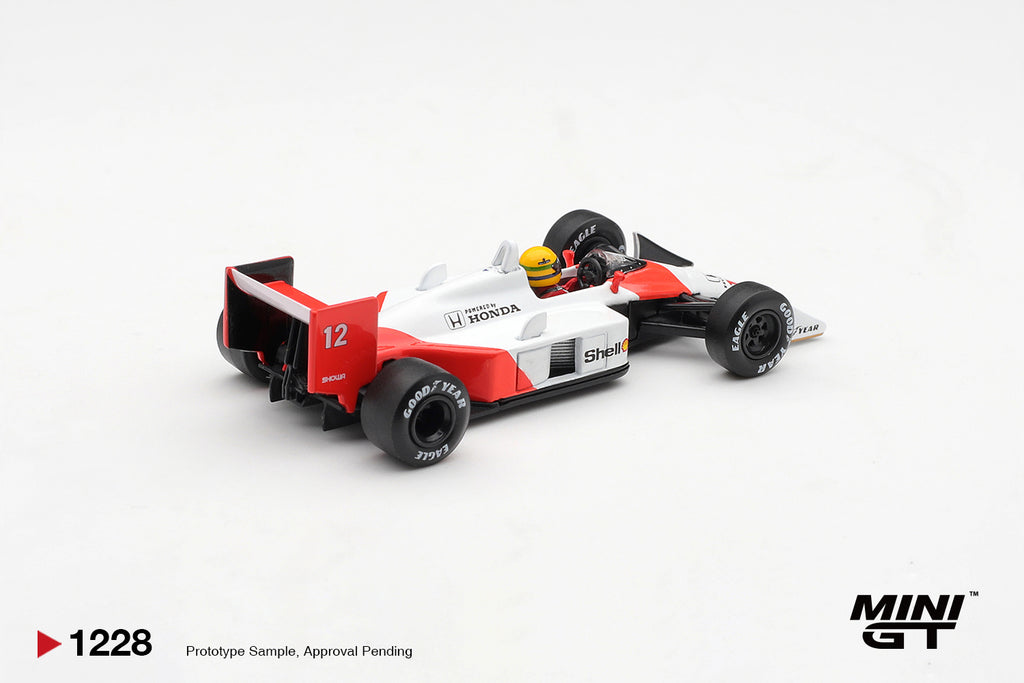 [Pre Order, Box] MiniGT - McLaren MP4/4 #12 Ayrton Senna 1988 Canadian Grand Prix Winner