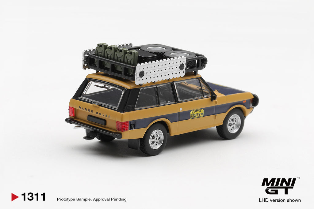 [Pre Order, Box] MiniGT - Range Rover 1981 Camel Trophy - Sumatra N.Sudmann & F.Hofmann