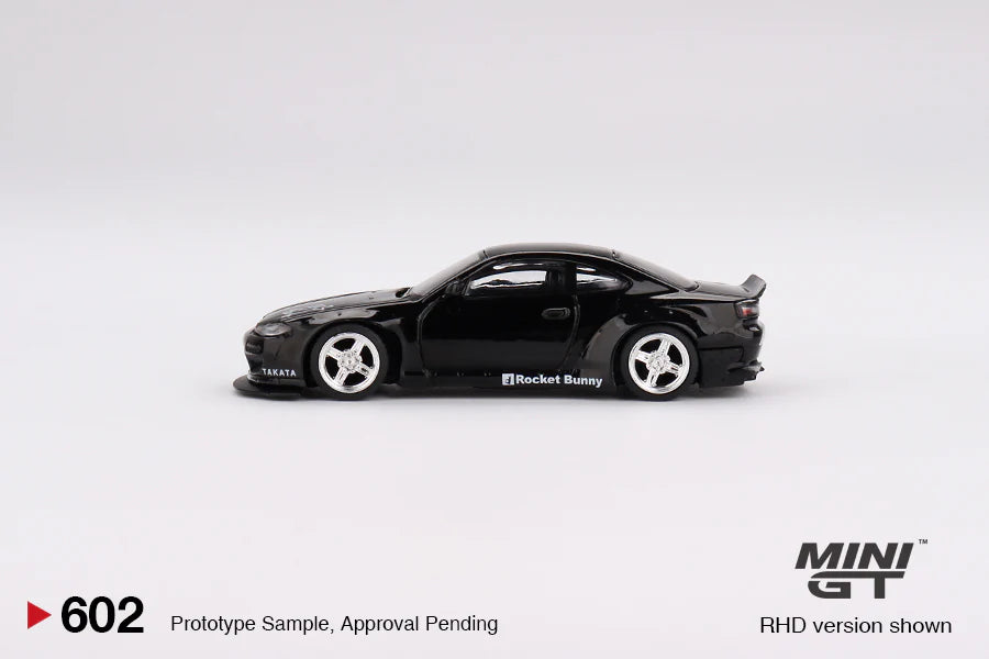 MiniGT - Nissan Silvia (S15) Rocket Bunny - Black Pearl