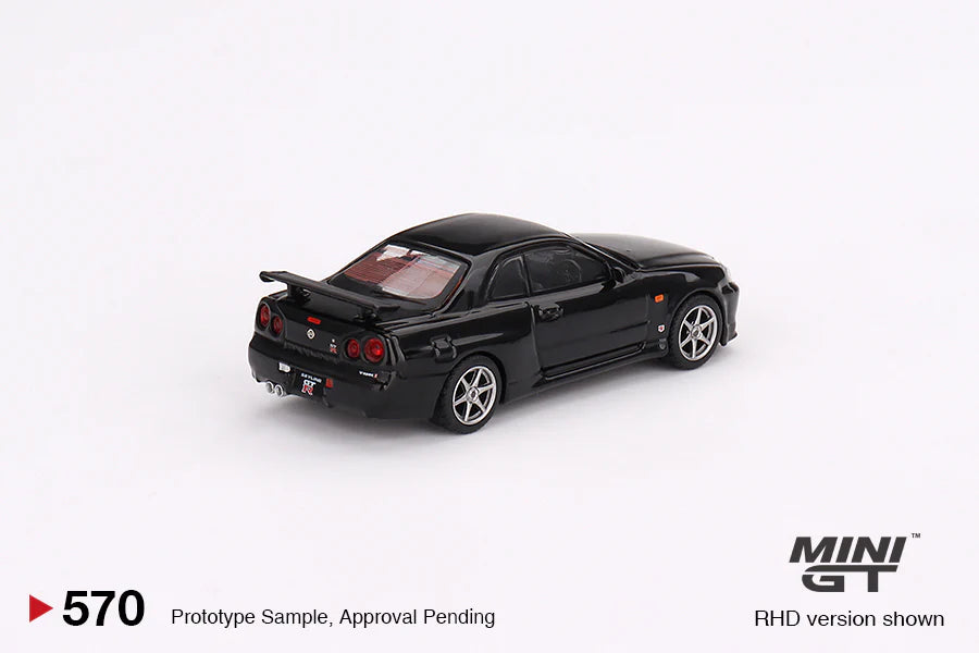 MiniGT - Nissan Skyline GT-R (R34) V-Spec - Black Pearl