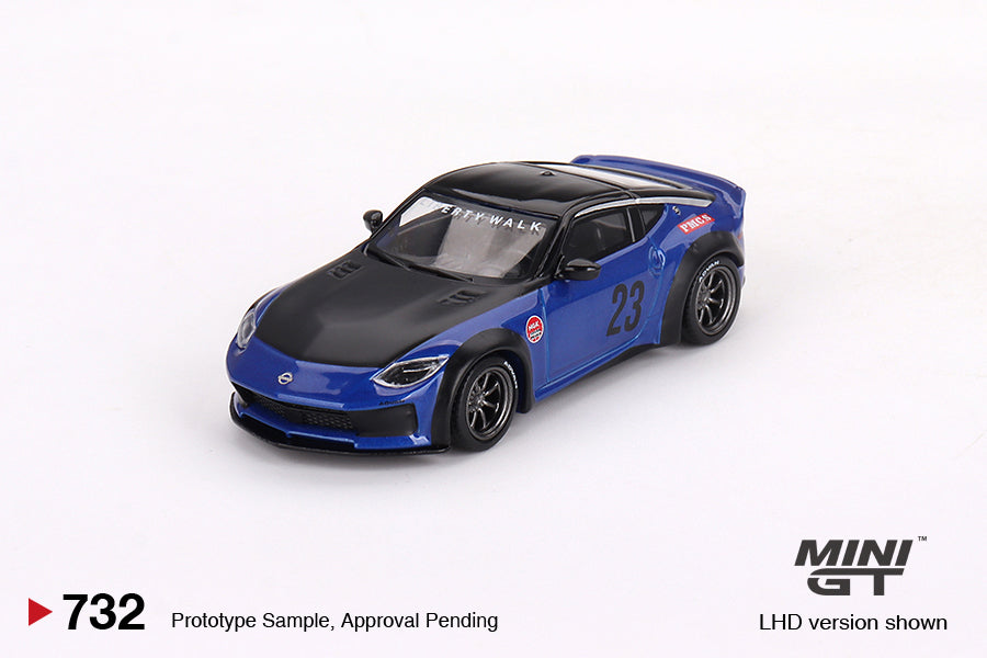 [Box] MiniGT - Nissan Z LB★NATION WORKS Seiran Blue - 8