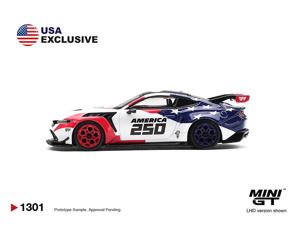 [Pre Order, Blister] MiniGT - Ford Mustang GTD 250 - USA Exclusive Packaging