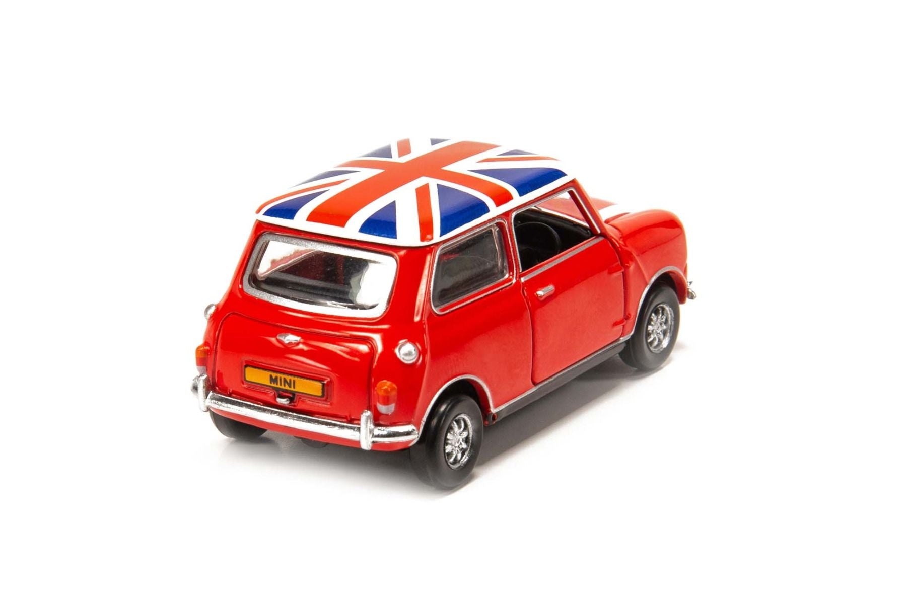 Mini Cooper - Union Jack Roof & White Bonnet Stripes