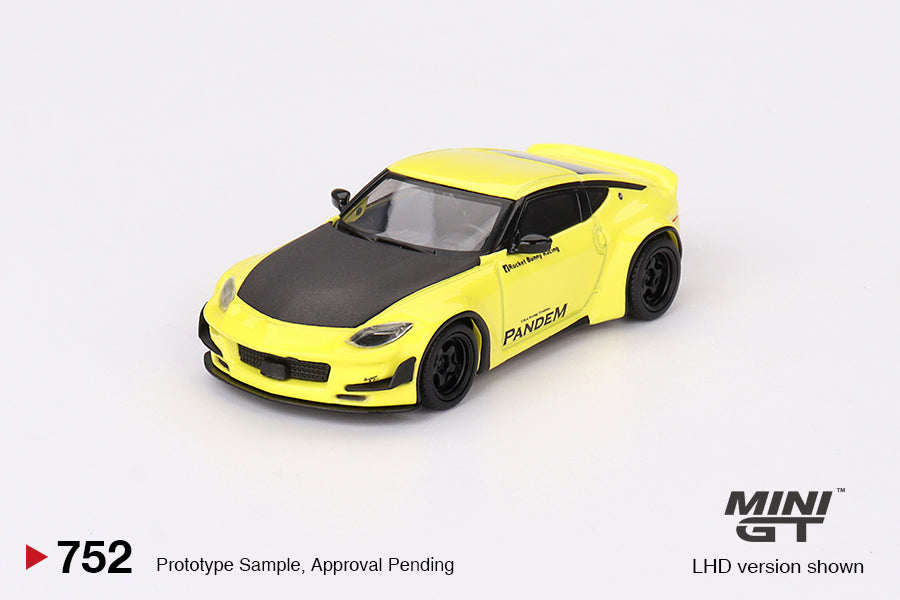 [Pre Order, Box] MiniGT - Nissan Z Pandem Ikazuchi Yellow - 8