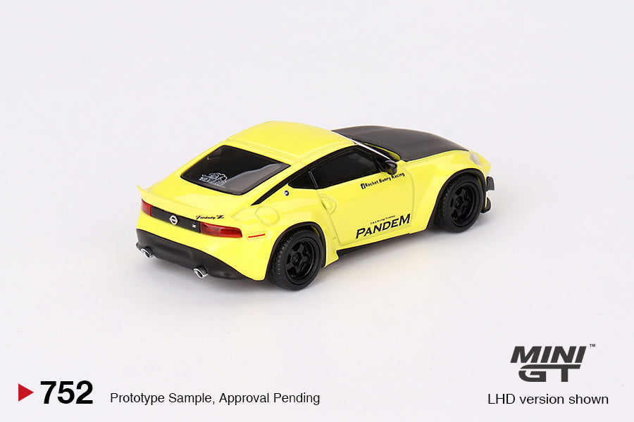 [Pre Order, Box] MiniGT - Nissan Z Pandem Ikazuchi Yellow - 5