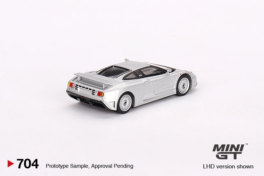 [Pre Order, Box] MiniGT - Bugatti EB110 GT Grigio Chiaro - 5