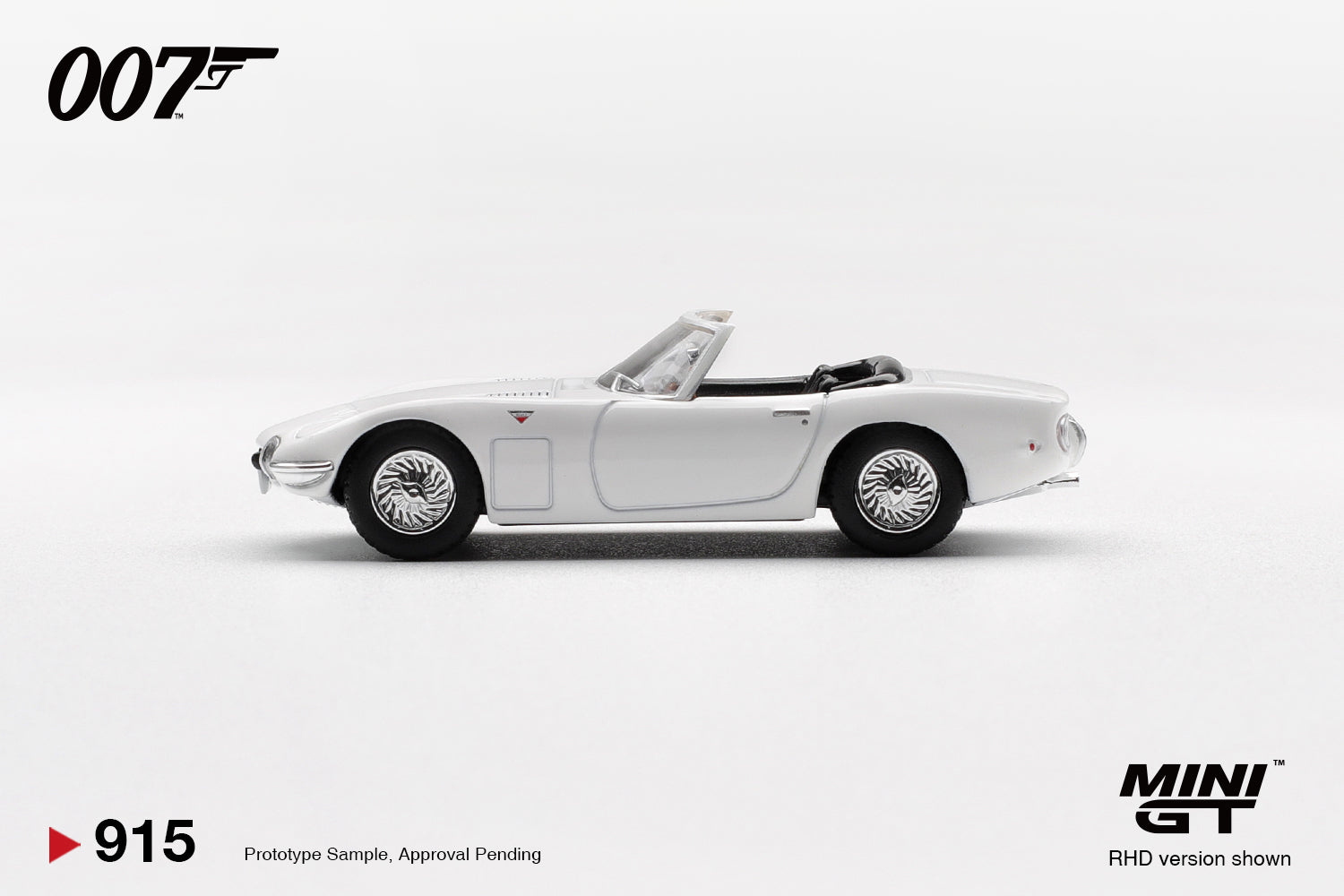 [Pre Order, Japanese Poster] MiniGT - Toyota 2000GT Roadster - You Only Live Twice