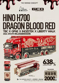 Hino H700 Dragon Blood Red - APAxpo