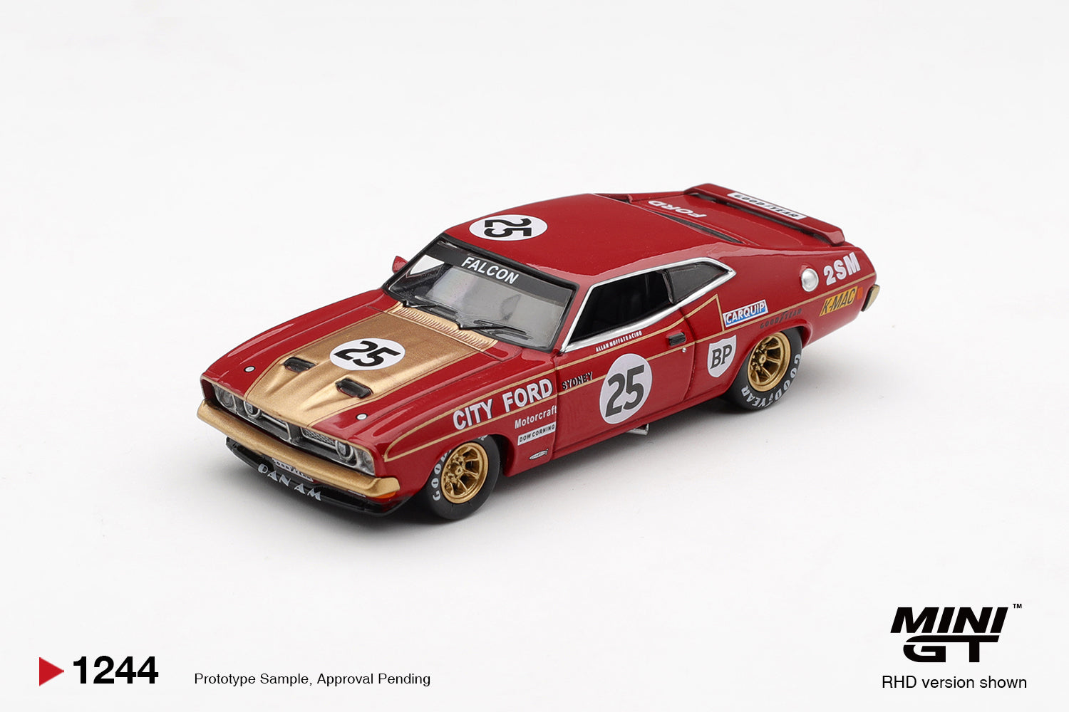[Pre Order, Box] MiniGT - Ford XB Falcon GT #25 1975 Bathurst 1000