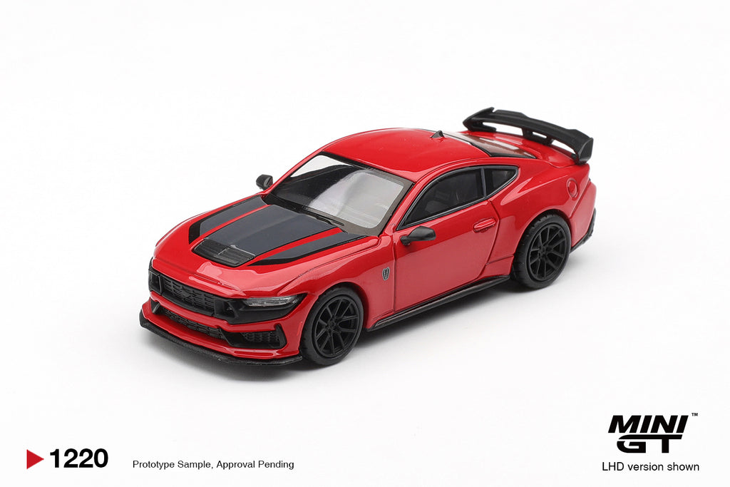 [Pre Order, Box] MiniGT - Ford Mustang Dark Horse Race Red