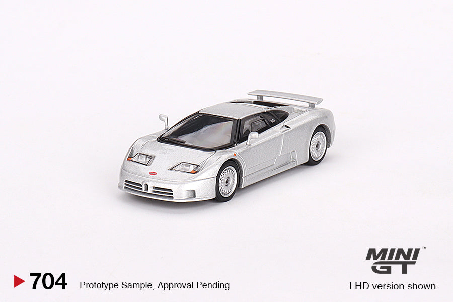 [Pre Order, Box] MiniGT - Bugatti EB110 GT Grigio Chiaro - 8