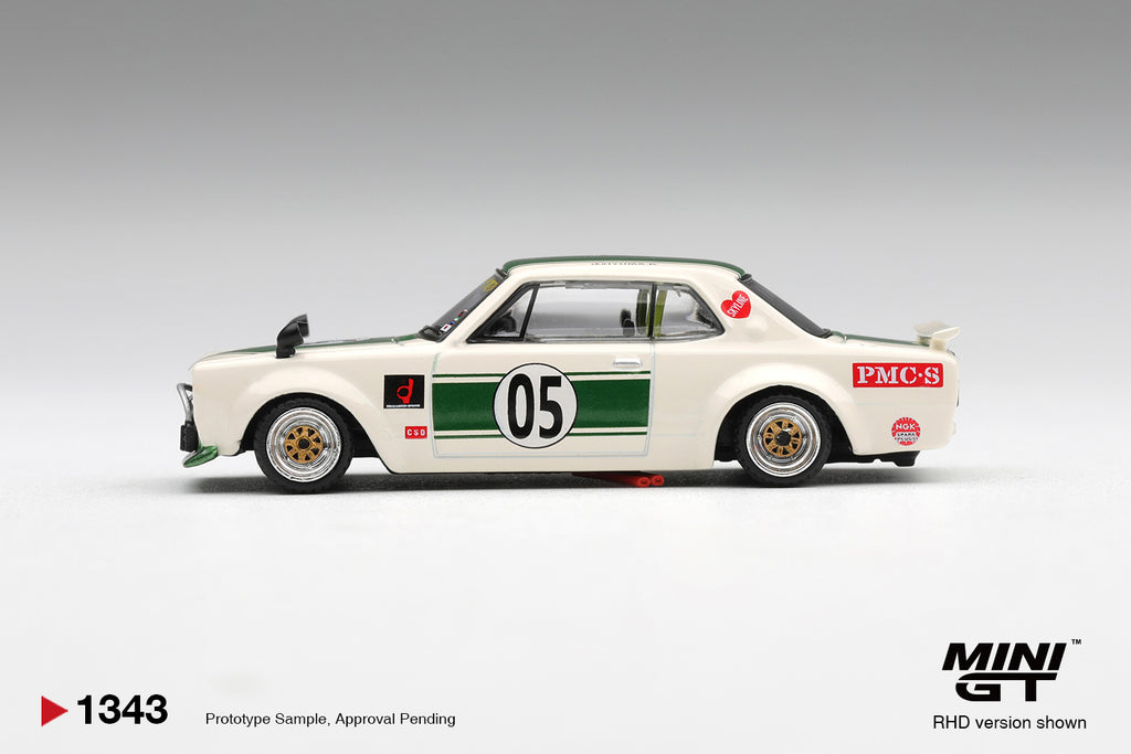 Nissan Skyline LB-WORKS "HAKOSUKA" - White / Green