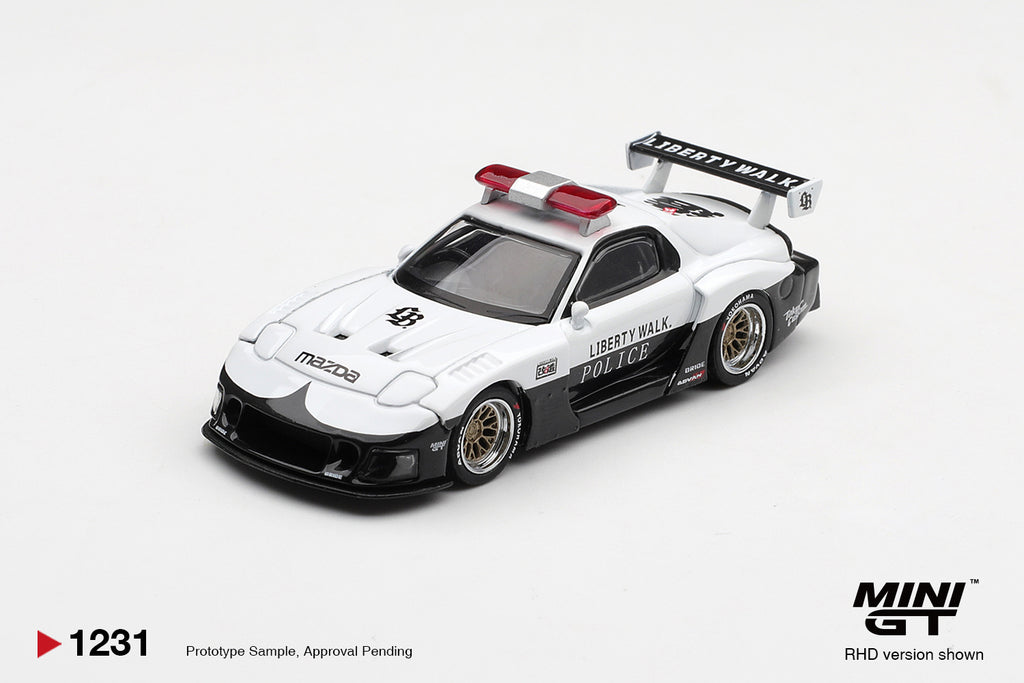 [Pre Order, Box] MiniGT - MAZDA RX-7 LB-Super Silhouette Police