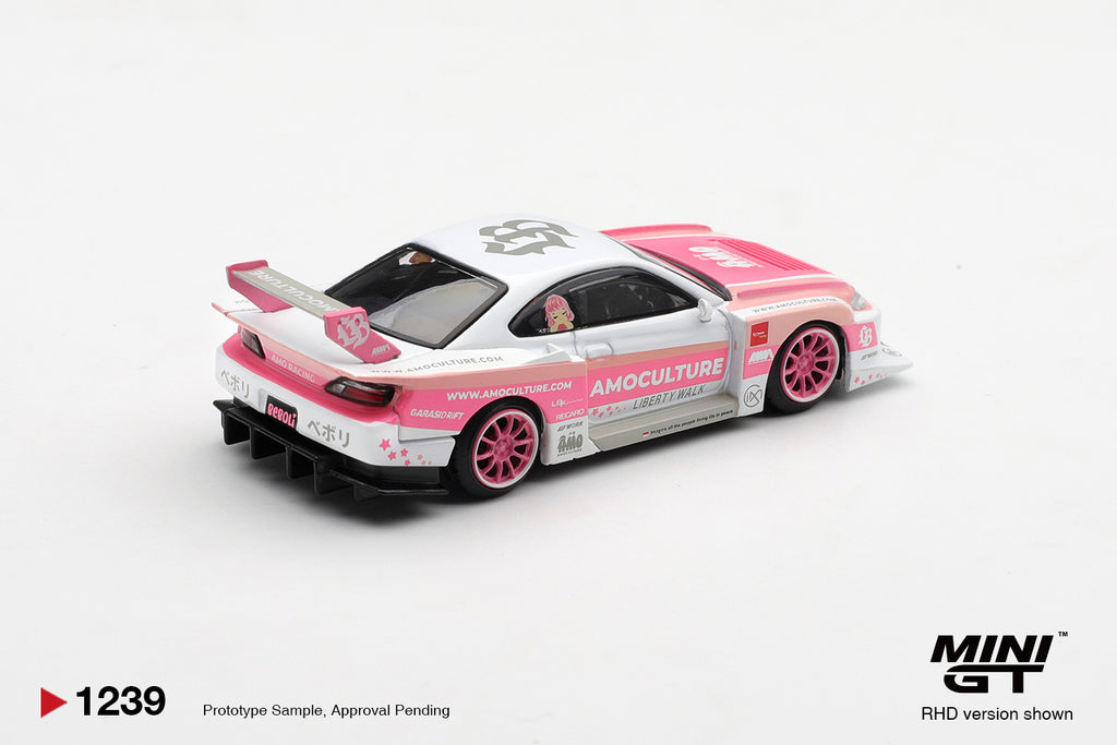 [Pre Order, Box] MiniGT - Nissan SILVIA (S15) LB-Super Silhouette - AMOCULTURE