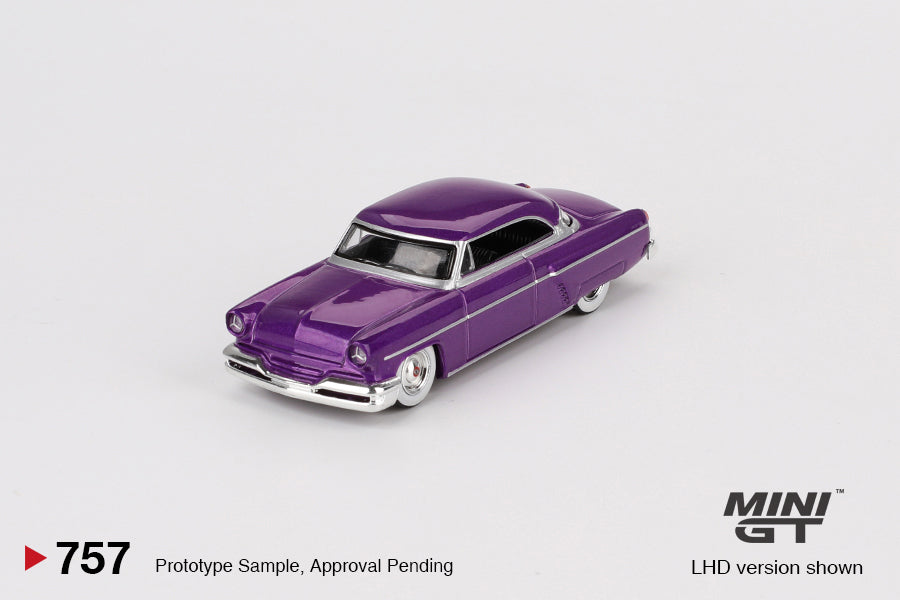 [Pre Order, Box] MiniGT - Lincoln Capri Hot Rod 1954 Purple Metallic - 8