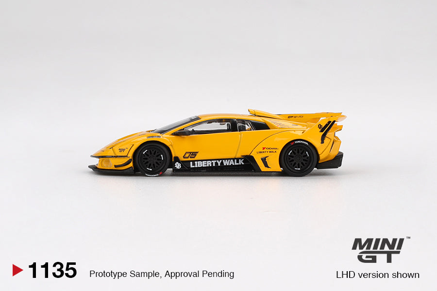 [Pre Order, Box] MiniGT - Lamborghini LB-Silhouette WORKS MURCIELAGO GT Evo Yellow - 6