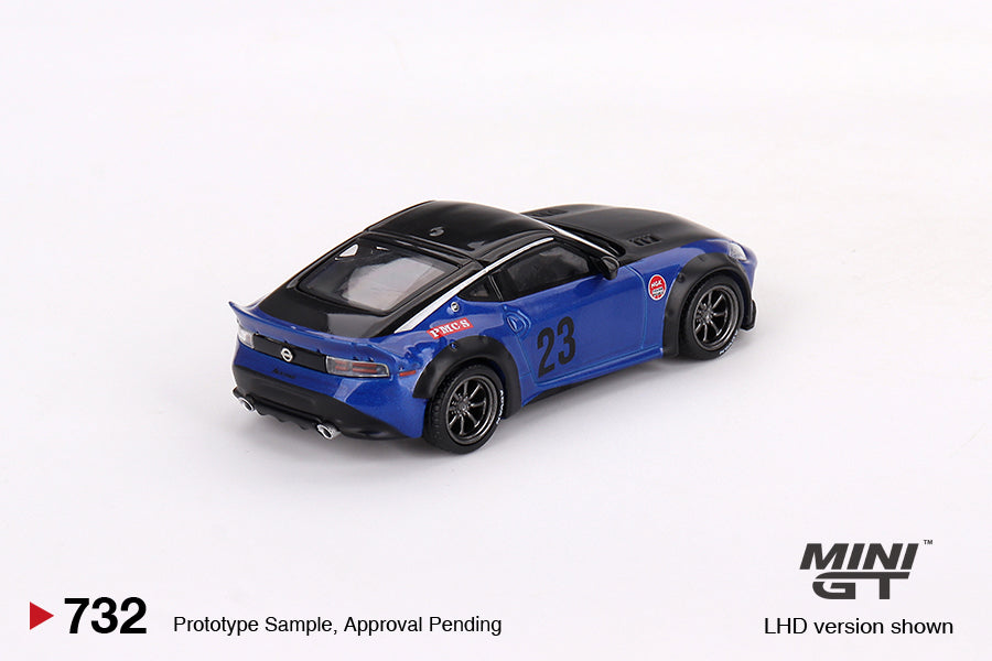 [Box] MiniGT - Nissan Z LB★NATION WORKS Seiran Blue - 5