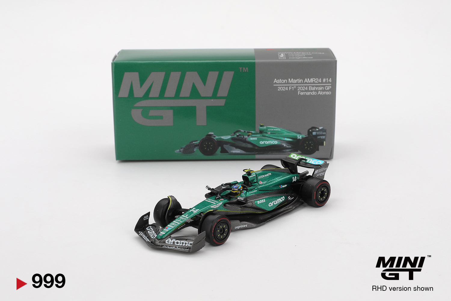 Aston Martin AMR24 #14 Fernando Alonso 2024 F1 2024 Bahrain GP