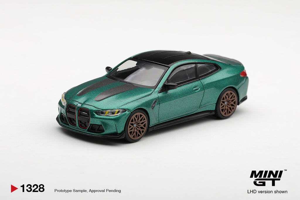 BMW M4 CS Frozen Isle of Man - Green Metallic