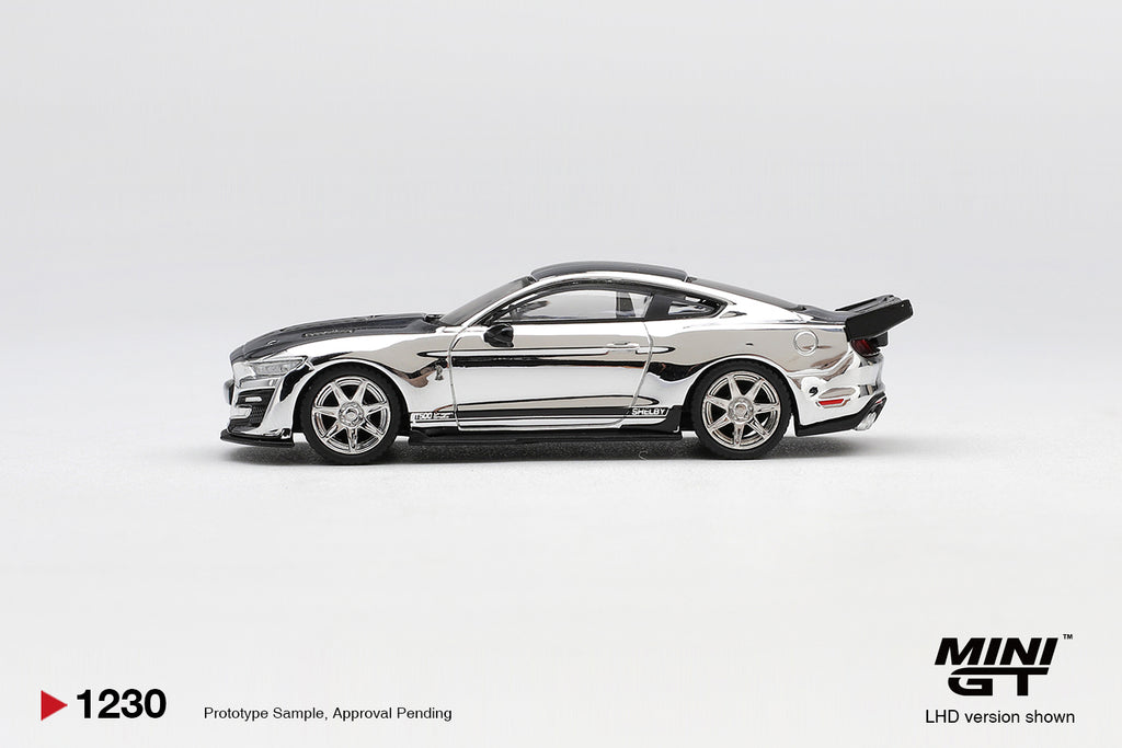 [Pre Order, Box] MiniGT - Shelby GT500 Dragon Snake Concept Chrome Silver