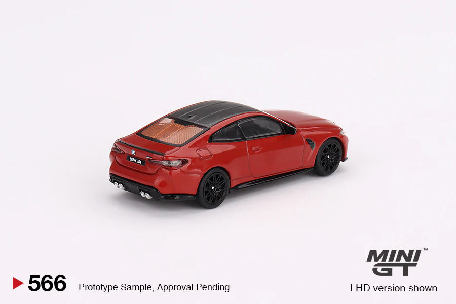 MiniGT - BMW M4 Competition - Toronto Red Metallic