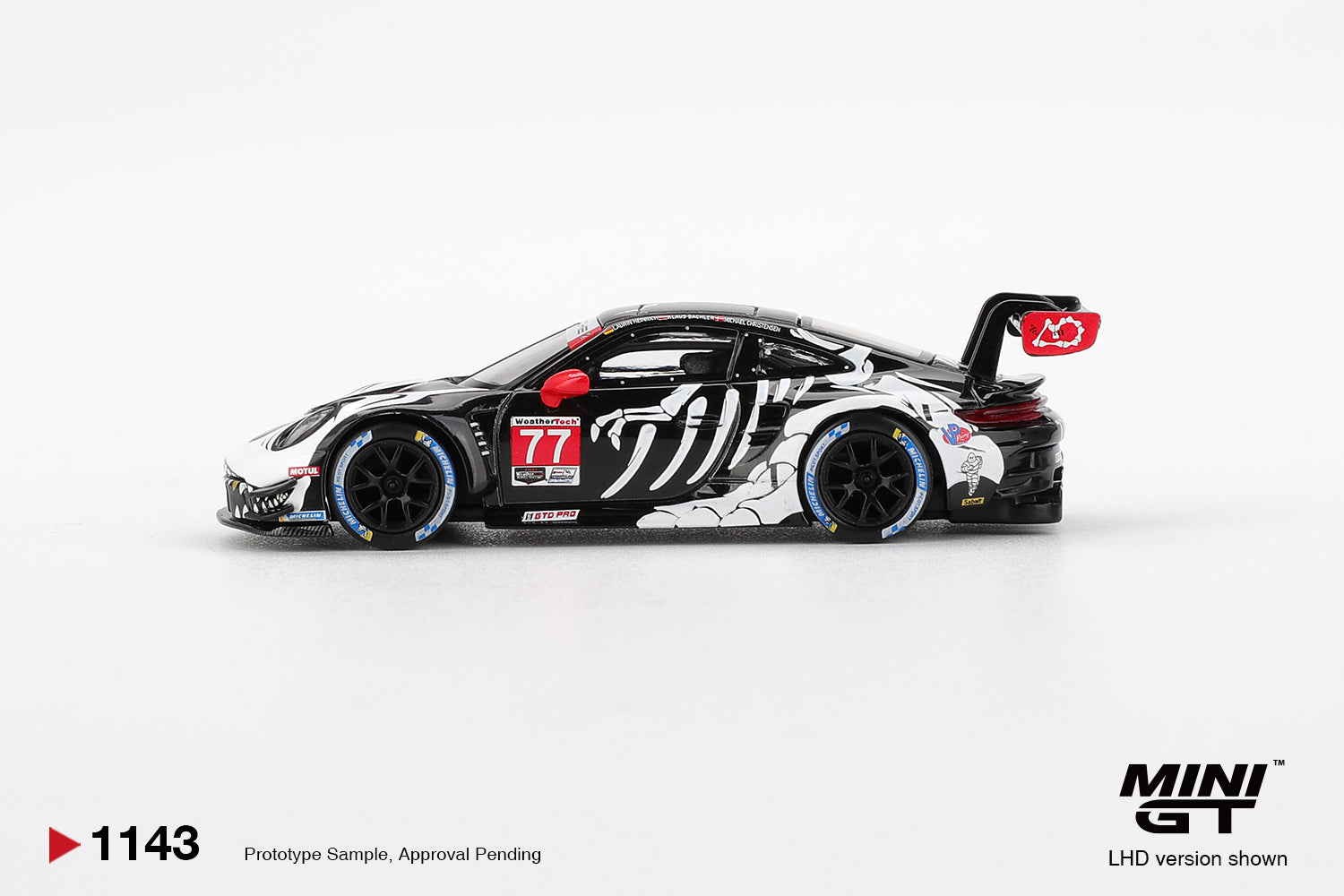 [Box] MiniGT - Porsche 911 GT3 R #77 AO Racing 2025 IMSA Petit Le Mans